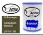 Preview: Volkswagen, Galapagos Metallic, LR7M / 9B: 500ml Lackdose, von ATW Autoteile West.